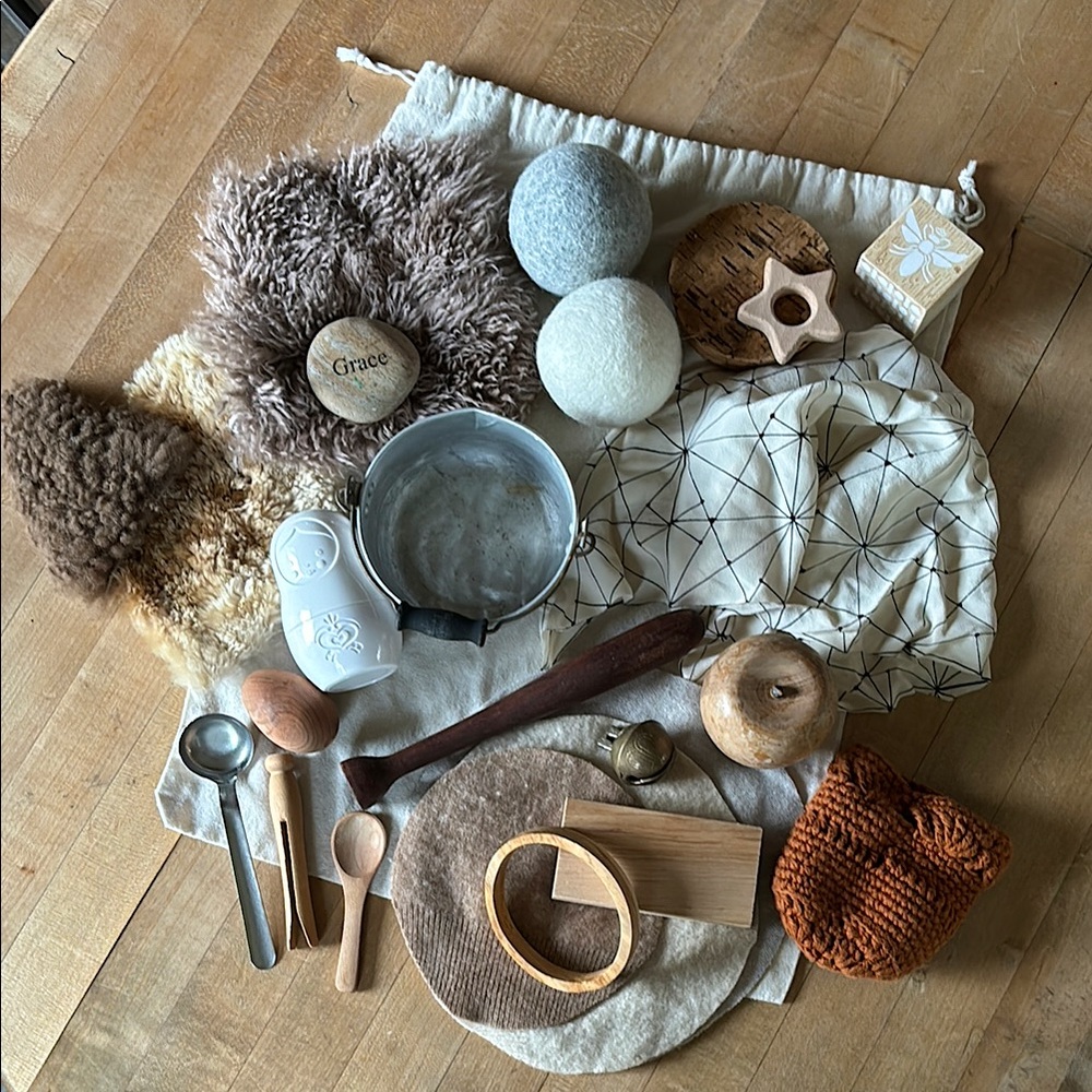 NWT “Found Objects” Sensory Play Set